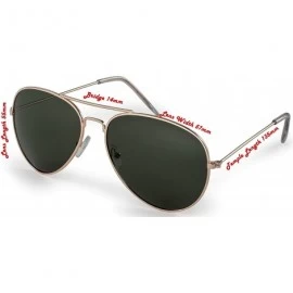 Aviator Aviator Men and Women Polarized Sunglasses Metal Frame with UV400 - CD18H9RX5QI $18.79