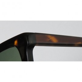 Rectangular Sunglasses 2030 52Q dark havana/green mirror - C6180MHMSDO $32.32
