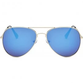 Aviator Oversize Teardrop Aviator Sunglasses for Men/Women 3026-C2 - CV198MQCRNT $19.15