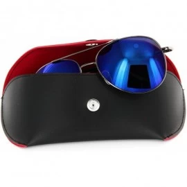 Sport Classic Tear Drop Aviator Sunglasses Flash Mirror Lens - Gunmetal - C412HHSL1TD $18.05