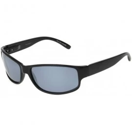 Rectangular Men's Theory Rectangular Sunglasses- Black- One Size - CD196EH9W9L $21.57