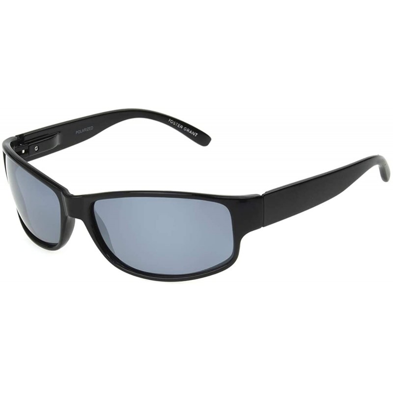 Rectangular Men's Theory Rectangular Sunglasses- Black- One Size - CD196EH9W9L $21.57