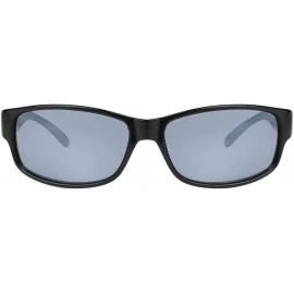 Rectangular Men's Theory Rectangular Sunglasses- Black- One Size - CD196EH9W9L $46.95