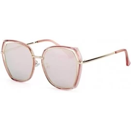 Aviator Sunglasses Hollow Film Sunglasses Women's Polarizing Sunglasses - C - CK18QO9GSO3 $76.05