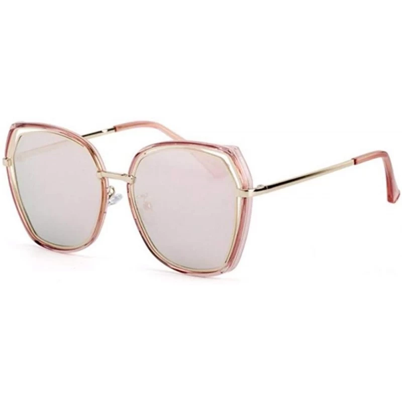 Aviator Sunglasses Hollow Film Sunglasses Women's Polarizing Sunglasses - C - CK18QO9GSO3 $35.56