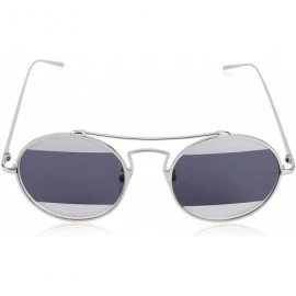 Square Retro Metal Frame Polarized Sunglasses - CC18HT2RGNE $13.15