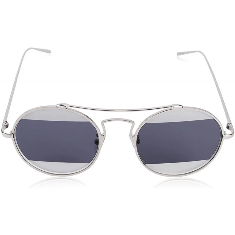 Square Retro Metal Frame Polarized Sunglasses - CC18HT2RGNE $28.23