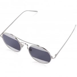 Square Retro Metal Frame Polarized Sunglasses - CC18HT2RGNE $28.23