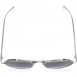 Square Retro Metal Frame Polarized Sunglasses - CC18HT2RGNE $13.15