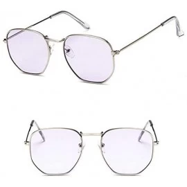 Square Vintage Sunglasses Classic Eyewear - Purple - CF198O66TNA $47.25