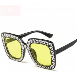Aviator 2019 Sunglasses Women Square Large Frame Classic Vintage Outdoor T Black Gray - Black Pink - C918Y2OZ3XE $17.29