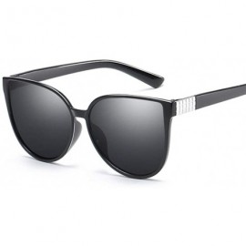 Cat Eye Sunglasses Fashion Glasses Sunglass - Silver - CD198UDUGTR $9.22