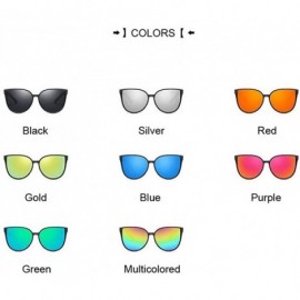 Cat Eye Sunglasses Fashion Glasses Sunglass - Silver - CD198UDUGTR $9.22