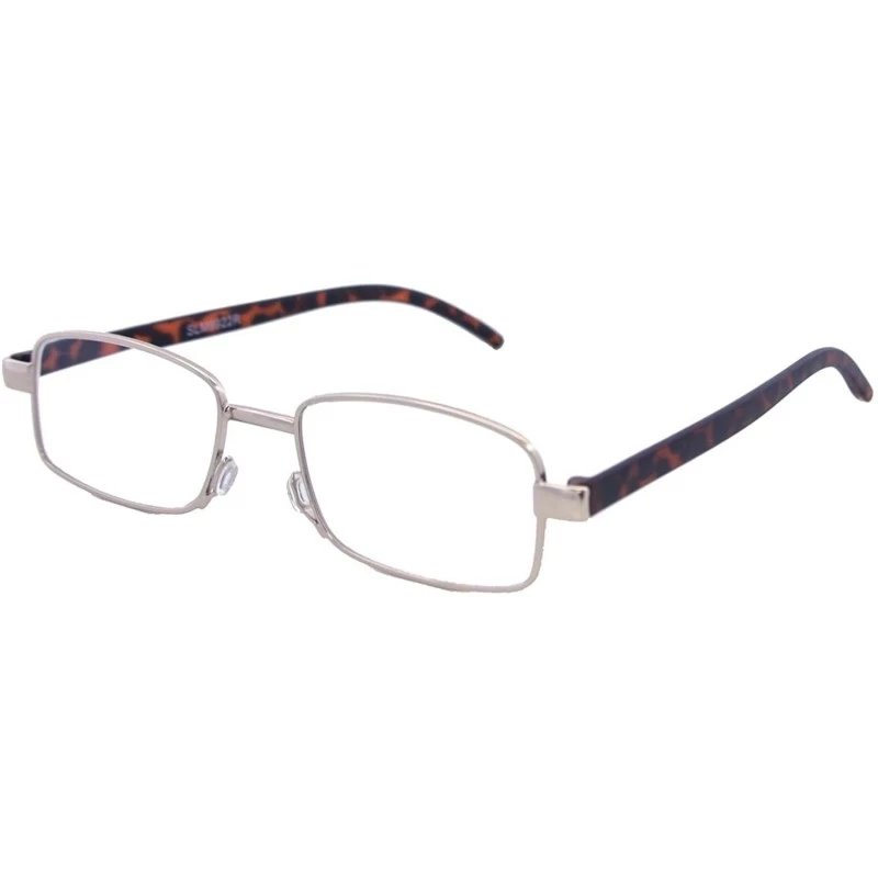 Rectangular Ultra Slim Reading 0.59 Oz Glasses with Ultra Flat Cases 1.16 Oz R2299MLS - CH12GOFCE9B $34.72