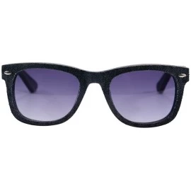 Wayfarer Denim Frame UV400 Polarized Sunglasses Women/Men Summer Glasses-SG008 - C4 - C318DQ3HHW6 $25.12