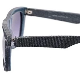 Wayfarer Denim Frame UV400 Polarized Sunglasses Women/Men Summer Glasses-SG008 - C4 - C318DQ3HHW6 $25.12