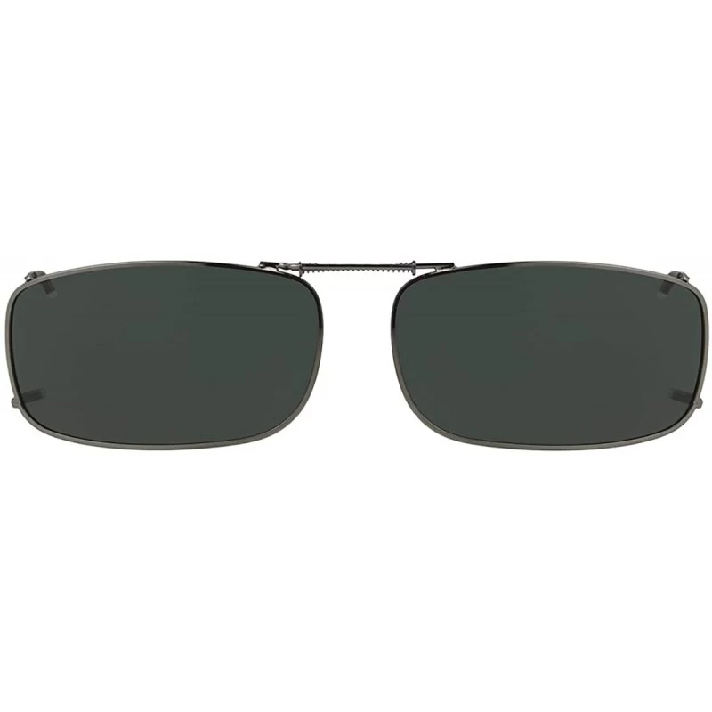 Sport Haven-15 Rec Rectangular Sunglasses - Grey/Silver - CY11KCBX80X $44.14