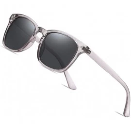 Square Polarized Sunglasses Fashion Flexible Glasses - CO197T09IT3 $60.17