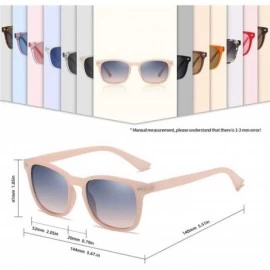Square Polarized Sunglasses Fashion Flexible Glasses - CO197T09IT3 $60.17