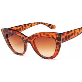 Cat Eye New Retro Fashion Sunglasses Women Er Vintage Cat Eye Black Sun Glasses Female Lady UV400 Oculos - Blackpink - CE199C...