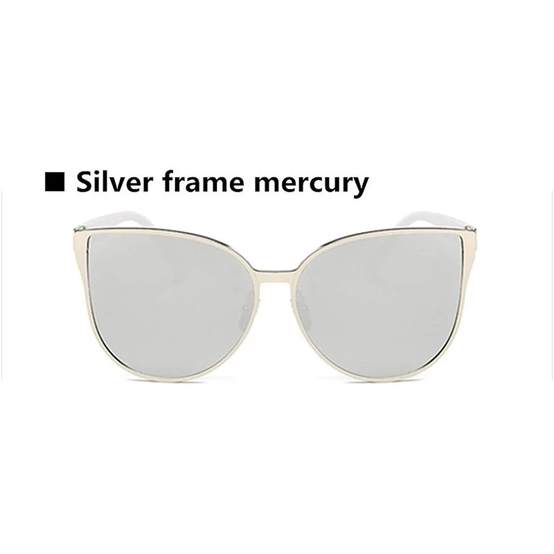 Cat Eye Oversize Cat Eye Sunglasses Women Fashion Summer Style Big Size Frame Mirror Sun Glasses Oculos UV400 - B3 - C5197A23...