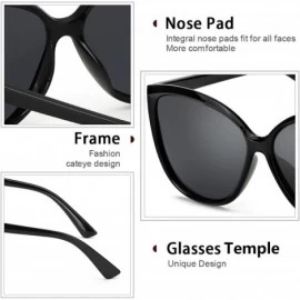 Round Polarized Sunglasses Lightweight Protection - Black Frame/All Black Legs-2 - CW192S2OCDW $33.74