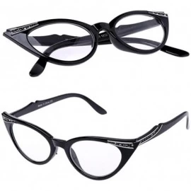 Cat Eye Fashion Women Cat Eye Reading Glasses Presbyopic Eyeglass Spectacles Resin Len 1.0 1.5 2.0 2.5 3.0 3.5 (01) - CP18E7K...