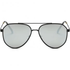 Oversized Premium Classic Aviator Sunglasses for Men & Women - 2046-grey - CU188CH48QS $23.69