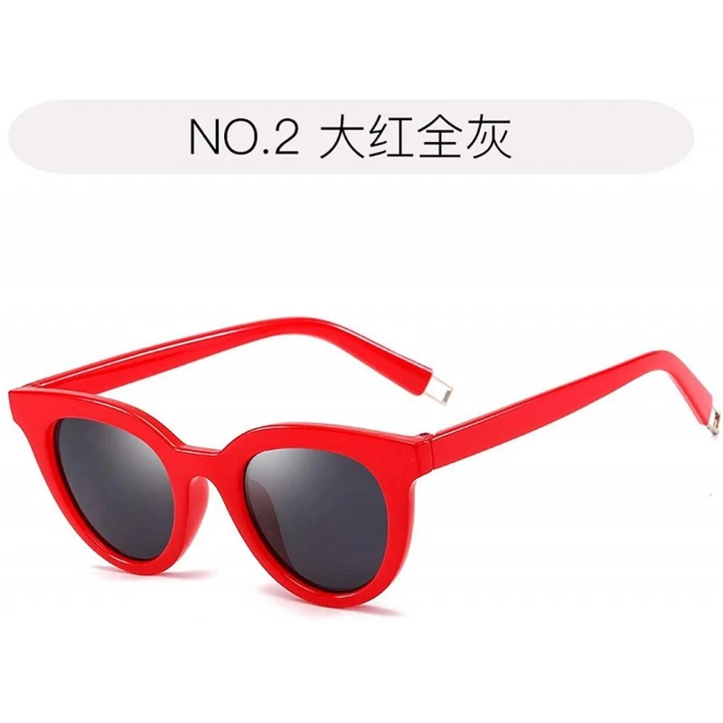 Aviator Round Sunglasses Women Glasses Luxury Mirror Retro Metal Sun Leopard Print Vintage Female - 2 - CJ198ZOH76A $61.86