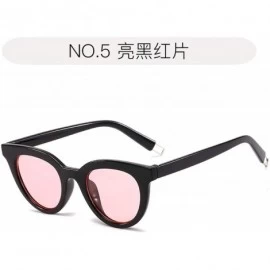 Aviator Round Sunglasses Women Glasses Luxury Mirror Retro Metal Sun Leopard Print Vintage Female - 2 - CJ198ZOH76A $61.86