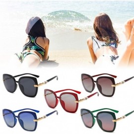 Oversized Fashion Oversized Polarized Sunglasses Women Large Frame Polarized Eyeglasses Eyewear Versatile Sunglasses - 5 - CO...
