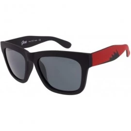 Square New York Avery Polarized Sunglasses - Fire Red - CD196MW7ELY $39.29