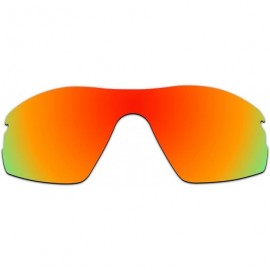 Sport Replacement Lenses Radar Pitch Sunglasses - Fire Red - Polarized - C817Z6OSXAM $11.09