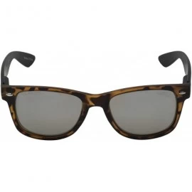Square Unisex Destin Polarized Wrap Sunglasses - Tortoiseshell/Black - CV18MCMRS5Q $39.47