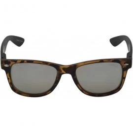 Square Unisex Destin Polarized Wrap Sunglasses - Tortoiseshell/Black - CV18MCMRS5Q $17.84