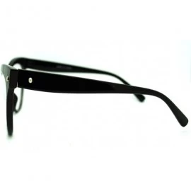 Cat Eye True Goth Cat Eye Clear Len Fashion Optical Eye Glasses - Black - CX11FAZ4MF5 $18.18