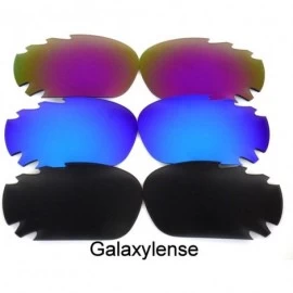 Oversized Replacement Lenses Jawbone Purple Color Polarized 100% UVAB - Black&blue&purple - C7128BTP7Q5 $35.93