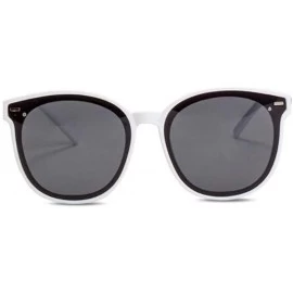 Aviator 2019 new fashion sunglasses - large frame sunglasses women's sunglasses - E - CR18S8CT3IS $70.43