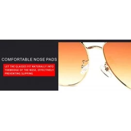 Aviator 2019 fashion metal frame ladies sunglasses - cat eyes with chain sunglasses - G - CU18S6GYC4X $81.12