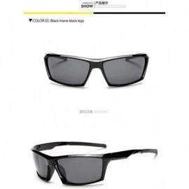 Goggle Men Polarized Goggles Sunglasses Rectangle Men Sport Outdoor Sunglass Mens Glasses UV400 Driving Glasses - CA199OIOGR4...