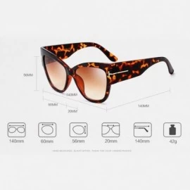 Oversized Oversized Frame Lady Travel Beach Sun Protect Sunglasses with Lanyard Chain - Silver - CU18DC9G9G6 $38.85