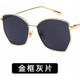 Rimless Women Sunglasses Retro Luxury Mirror Sun Glasses Yellow Vintage Metal Frame Butterfly Square - Yellow - CT198ZO2N6K $...