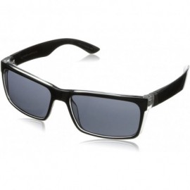 Wayfarer Unisex Lads Sunglasses - Black Clear - CH11KO4KOR3 $57.22