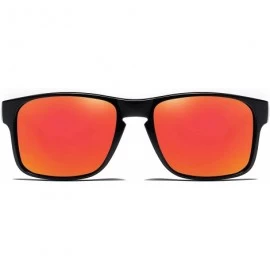 Goggle Polarized Sunglasses For Men Driving Fashion UV400 Cool Travel Sunglasses - CM18AL3YRG6 $25.93