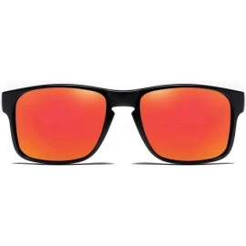 Goggle Polarized Sunglasses For Men Driving Fashion UV400 Cool Travel Sunglasses - CM18AL3YRG6 $12.97