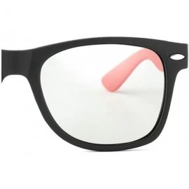 Square Fashion Classic Men's Square Frame Discoloration Polarized Sunglasses Ultra light - Red - C618XMZ7EC2 $27.27