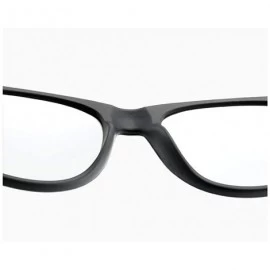 Square Fashion Classic Men's Square Frame Discoloration Polarized Sunglasses Ultra light - Red - C618XMZ7EC2 $27.27