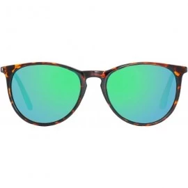 Sport Vintage Round Polarized Sunglasses for Women Sun Glasses Style Ladies Shades with case and cloth - CA18AIND7M3 $19.14