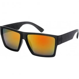 Square Plastic Rectangular Vintage Square Frame Sunglasses for Men Women 570111 - C618HA7O5CC $17.69