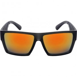 Square Plastic Rectangular Vintage Square Frame Sunglasses for Men Women 570111 - C618HA7O5CC $8.50